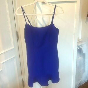 Lovers and friends cobalt Teddy mini dress size Small New with Tag